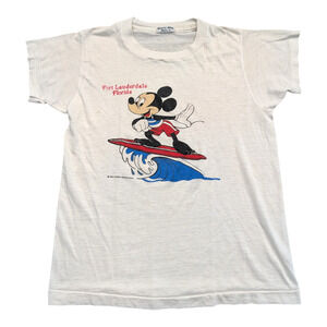 70's/80's Disney's Surfer Mickey Mouse Fort Lauderdale Florida T shirt